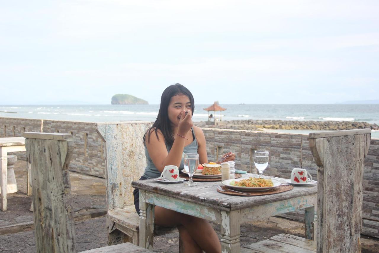 Temple Cafe & Cottages Candidasa Exteriér fotografie